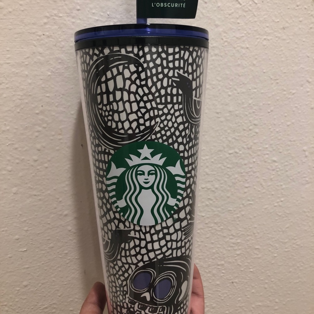 Starbucks Halloween glow in the dark cup